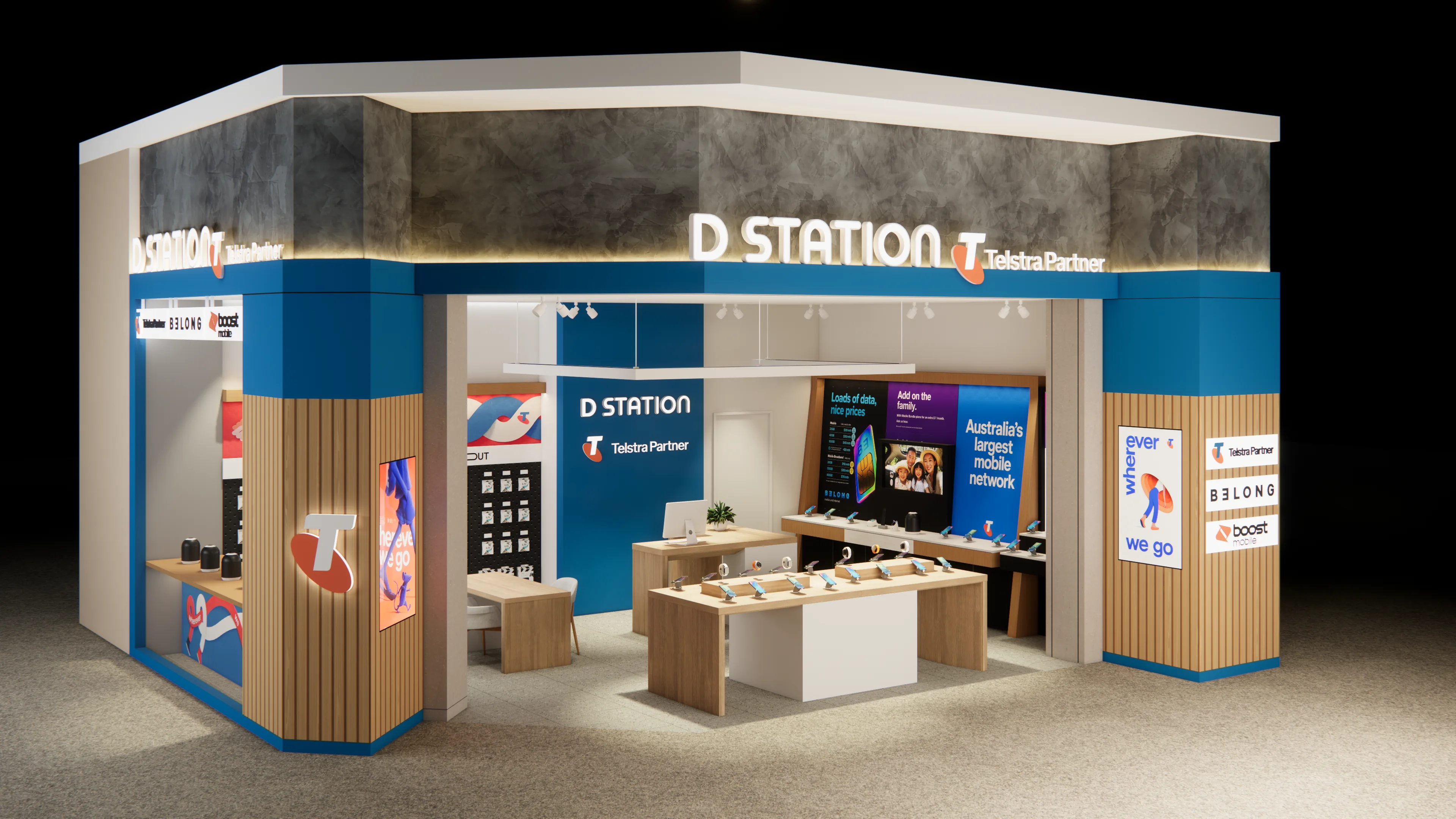 Telstra - M-City Shopping Centre